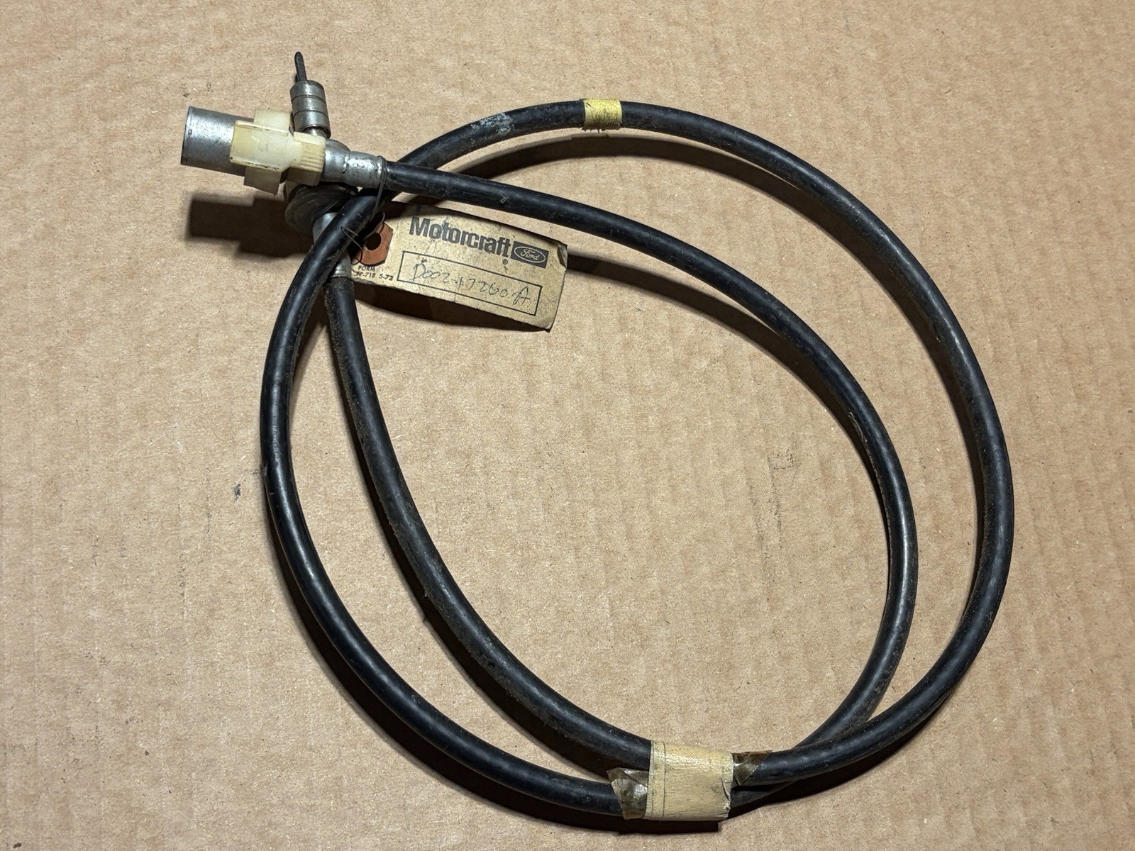 Ford D0OZ-17260-A Speedometer Cable -- 1970-72 Mustang w/ 3-Speed Manual Trans Ford D0OZ-17260-A Speedometer Cable -- 1970-72 Mustang w/ 3-Speed Manual Trans