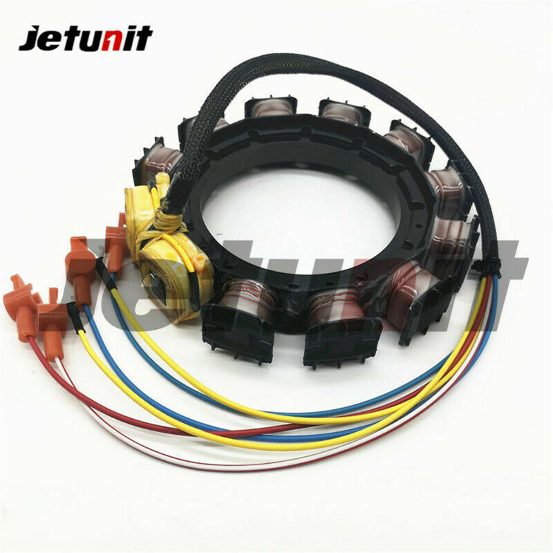 9Amp Outboard Stator For Mercury 1976-1979(65HP) 1977-1987(70HP) 398-18535A15
