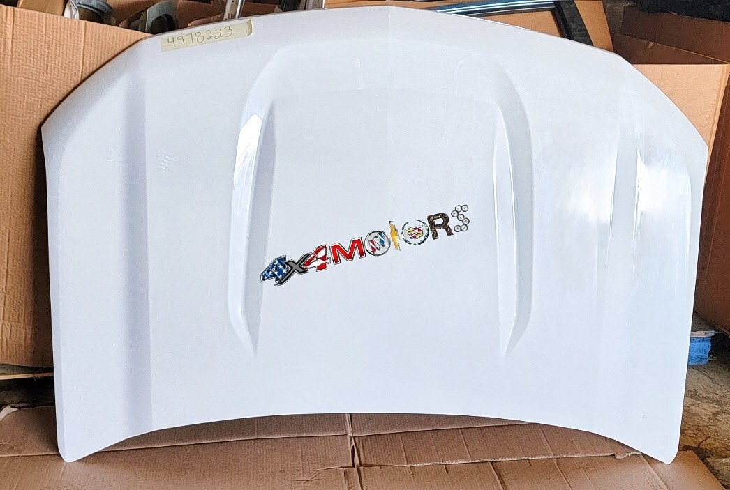 2019 - 2026 Chevy Silverado 1500 Hood  (OEM # 84610675)  SUMMIT WHITE