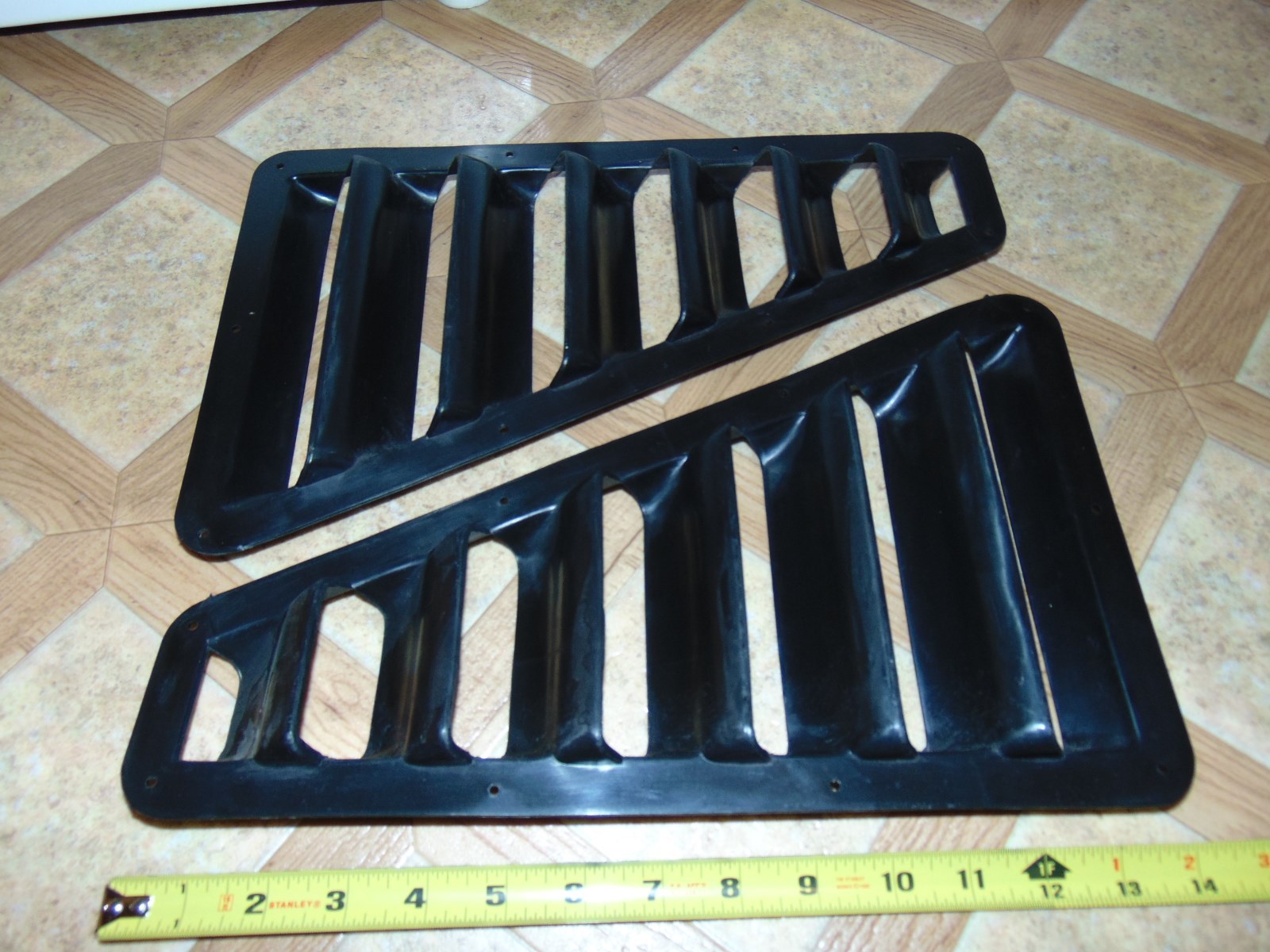 2 Nos Vintage Universal Flush Mount Hood Vents Snowmobile ATV Custom 14