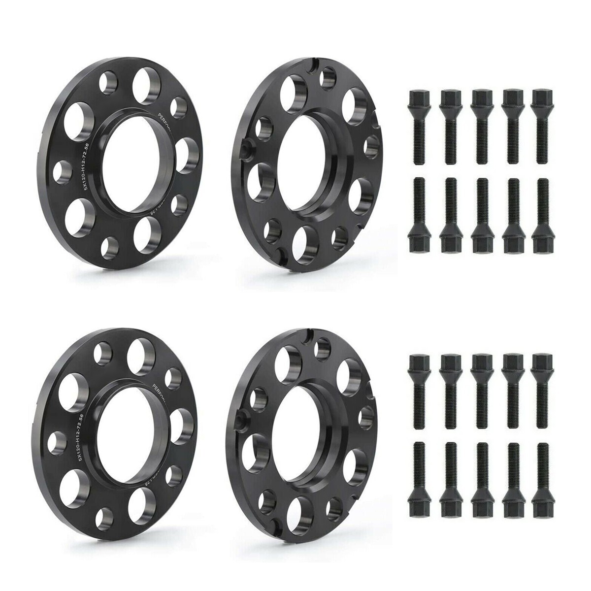 12 + 15mm 5x120 Wheel Spacers HubCentric For BMW F Series F30 F32 F33 F80 F10 M3 12 + 15mm 5x120 Wheel Spacers HubCentric For BMW F Series F30 F32 F33 F80 F10 M3