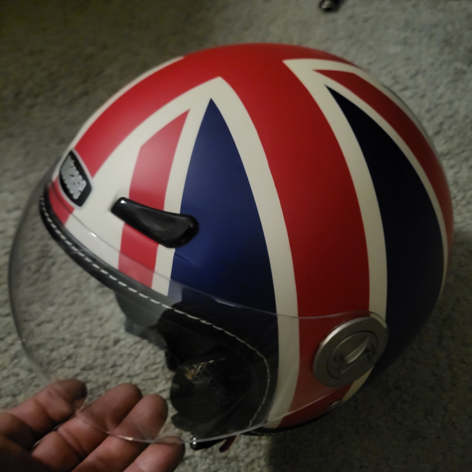 Nutcase Union Jack Motorcycle Helmet