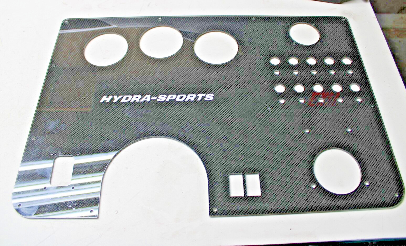 Hydra-Sports Boat Switch Panel Instrument Carbon Trim Vector Hydra-Sports Boat Switch Panel Instrument Carbon Trim Vector