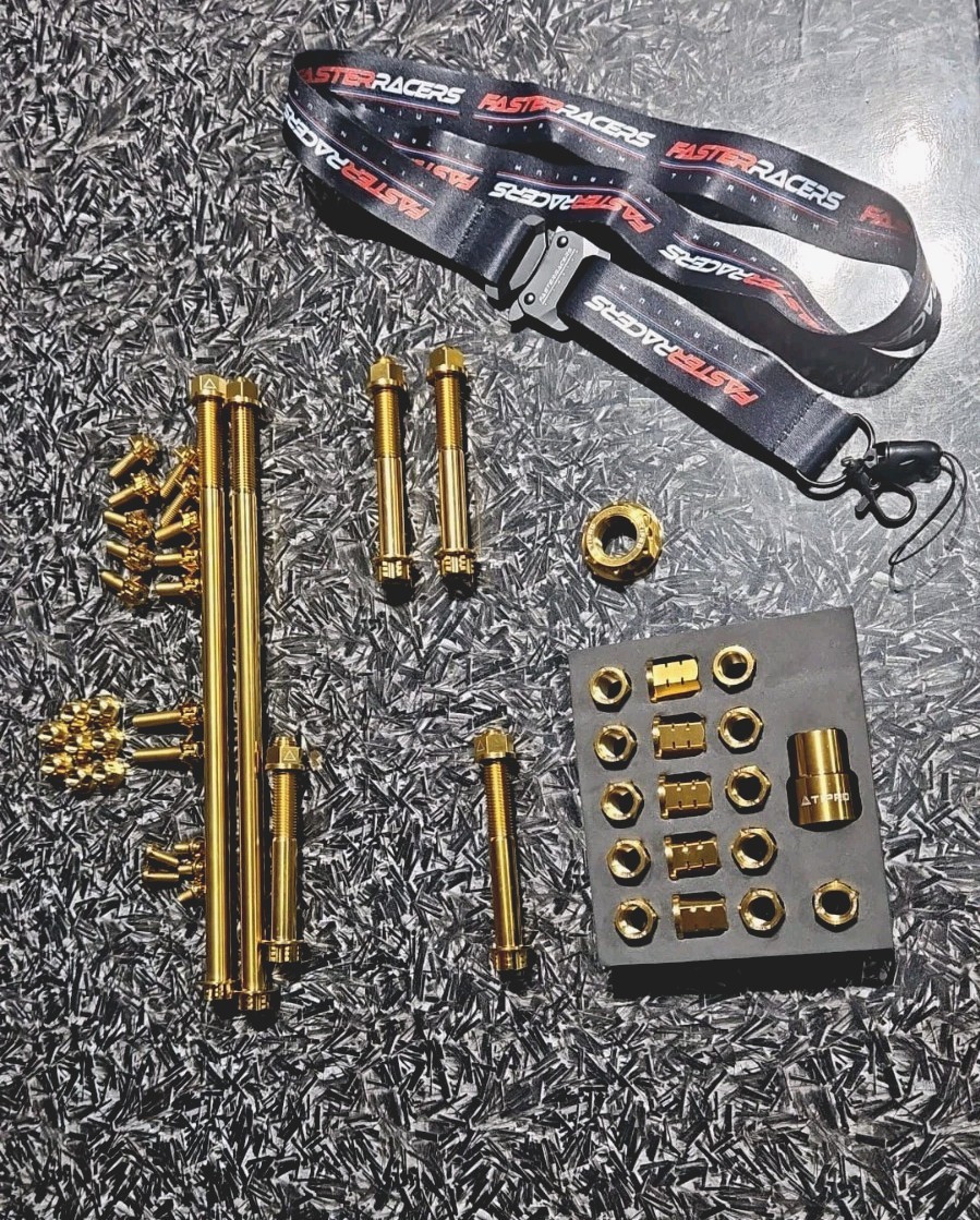 Banshee Titanium Gold Kit 58 FASTERRACERS JLTIPRO 