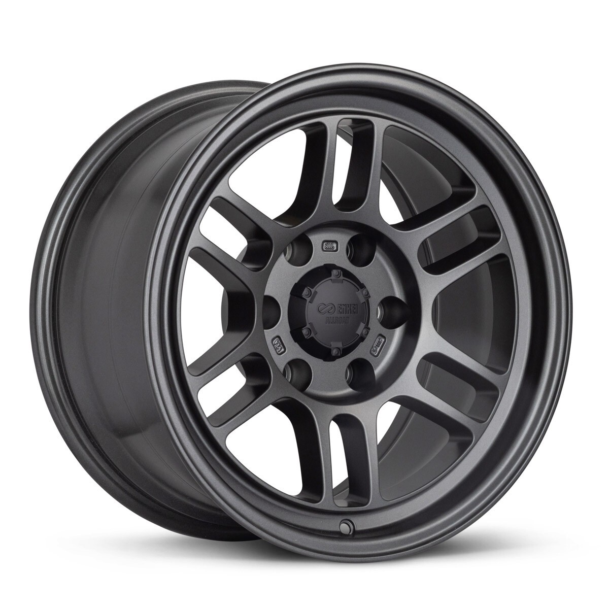 Enkei RPT1 16x8 6x139.7 Bolt Pattern +0 Offset 106.1 Bore Matte Dark Gunmetallic
