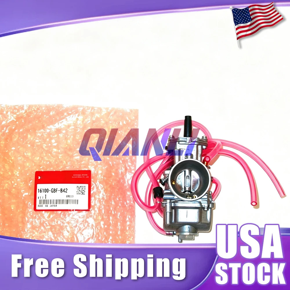 NEW FOR HONDA OEM CARBURETOR ASSEMBLY 2005-2007 CR85R 16100-GBF-B42 NEW FOR HONDA OEM CARBURETOR ASSEMBLY 2005-2007 CR85R 16100-GBF-B42
