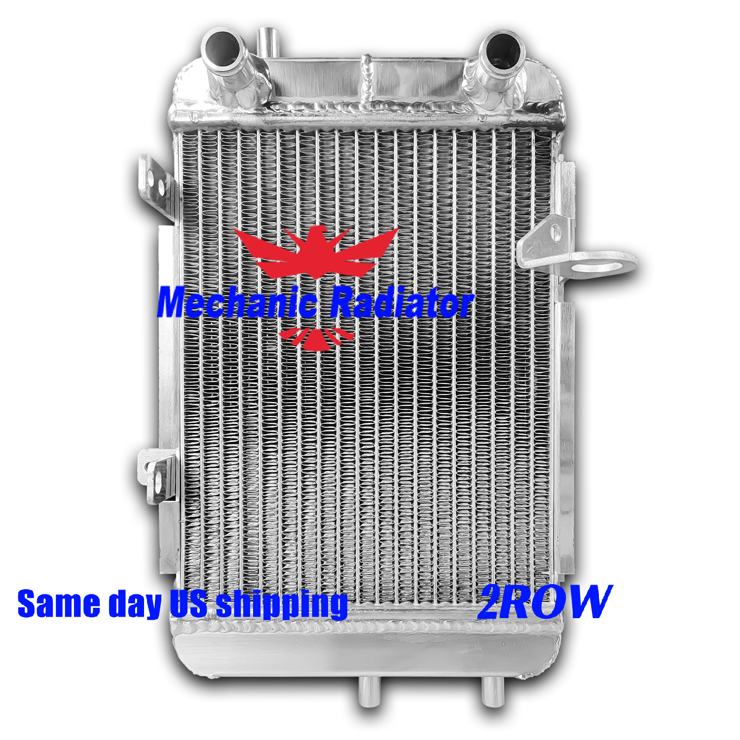L/H Aluminum AUX RADIATOR for Audi S4 B6 2004-2008 4.2L Left side
