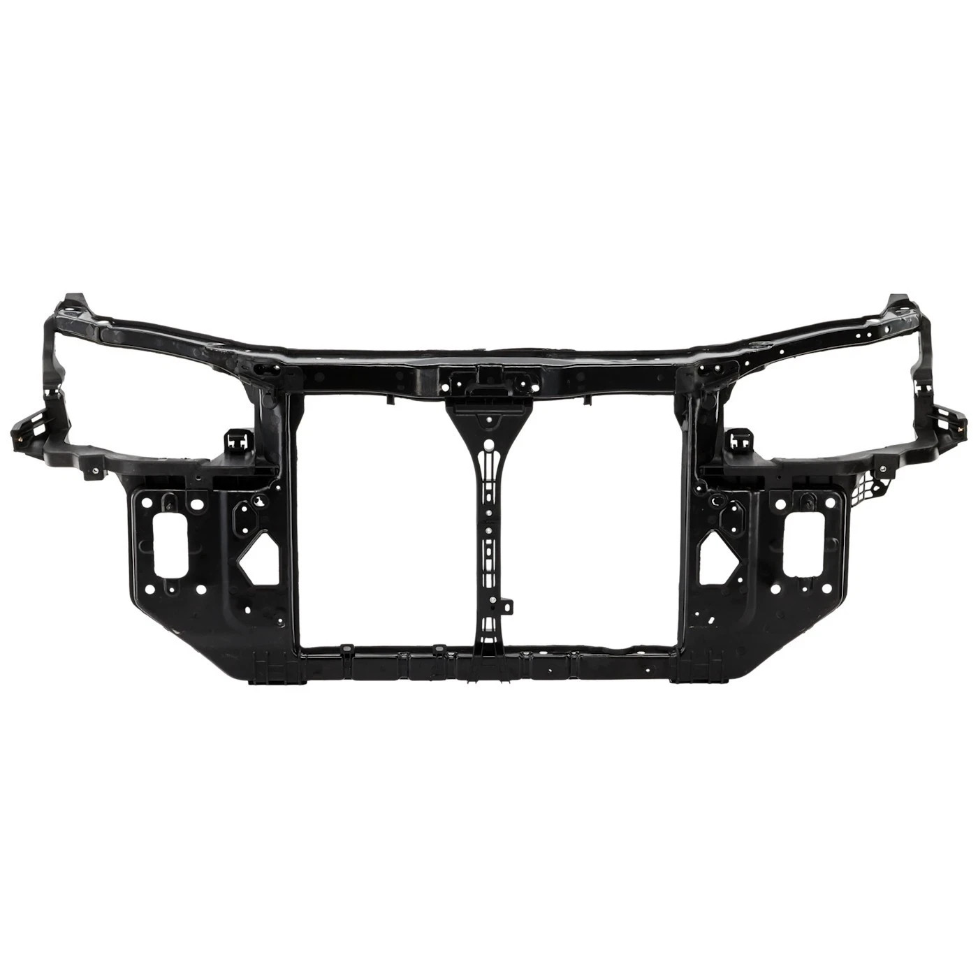 Radiator Support Assembly Black Plastic With Steel For 2007-2010 Hyundai Elantra