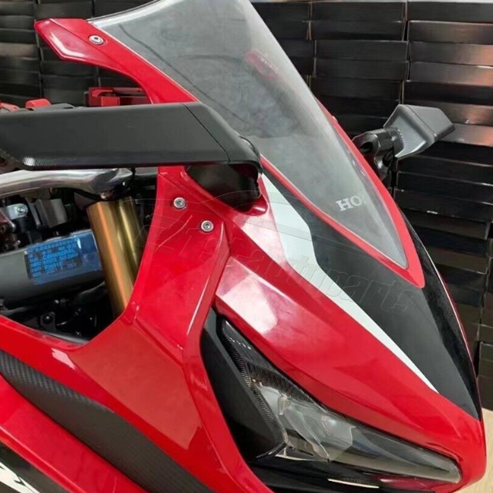 For Honda CBR300R CBR500R CBR954RR Rotatable Wind Swivel Wing Fin Rear Mirrors