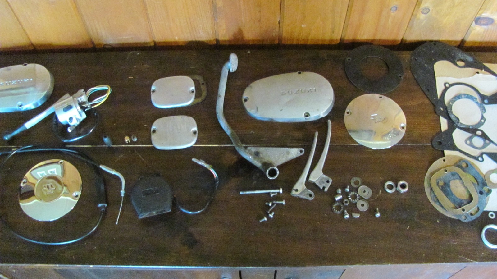 1971 Suzuki Motorcycle TC120R parts lot may fit A100 AC100 AS100 K125 B120 1971 Suzuki Motorcycle TC120R parts lot may fit A100 AC100 AS100 K125 B120