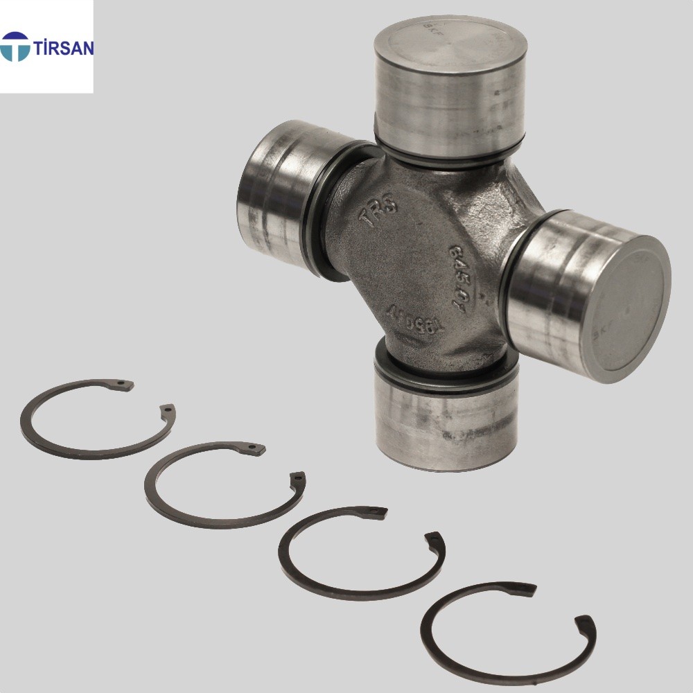 68745 /2045 Series Tirsan SKF Non-Greasable Universal Joint 52mm x 147.2mm OSR 68745 /2045 Series Tirsan SKF Non-Greasable Universal Joint 52mm x 147.2mm OSR