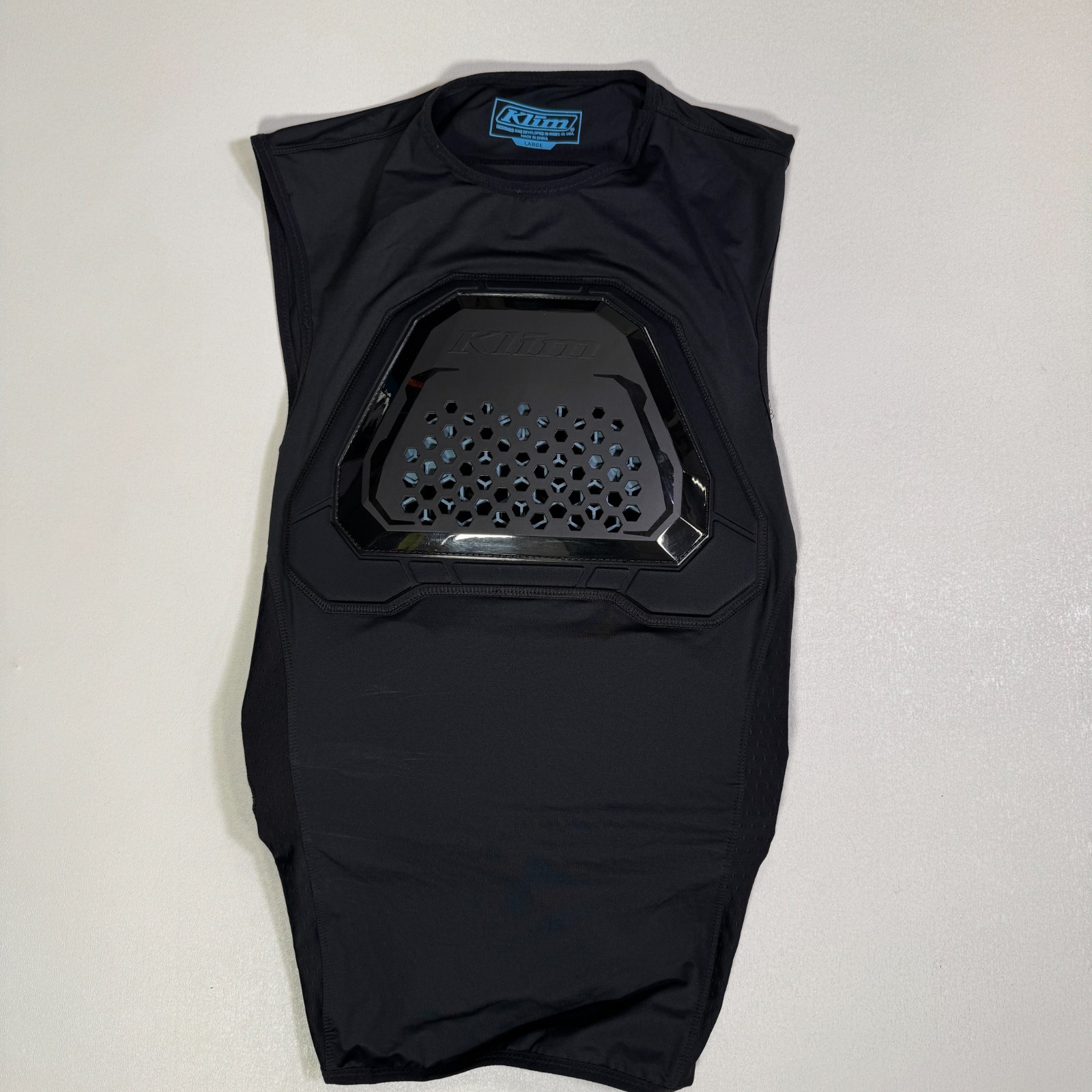 KLIM Men's Tactical Pro Armored Motorcycle Vest - CE Certified - Large - Black