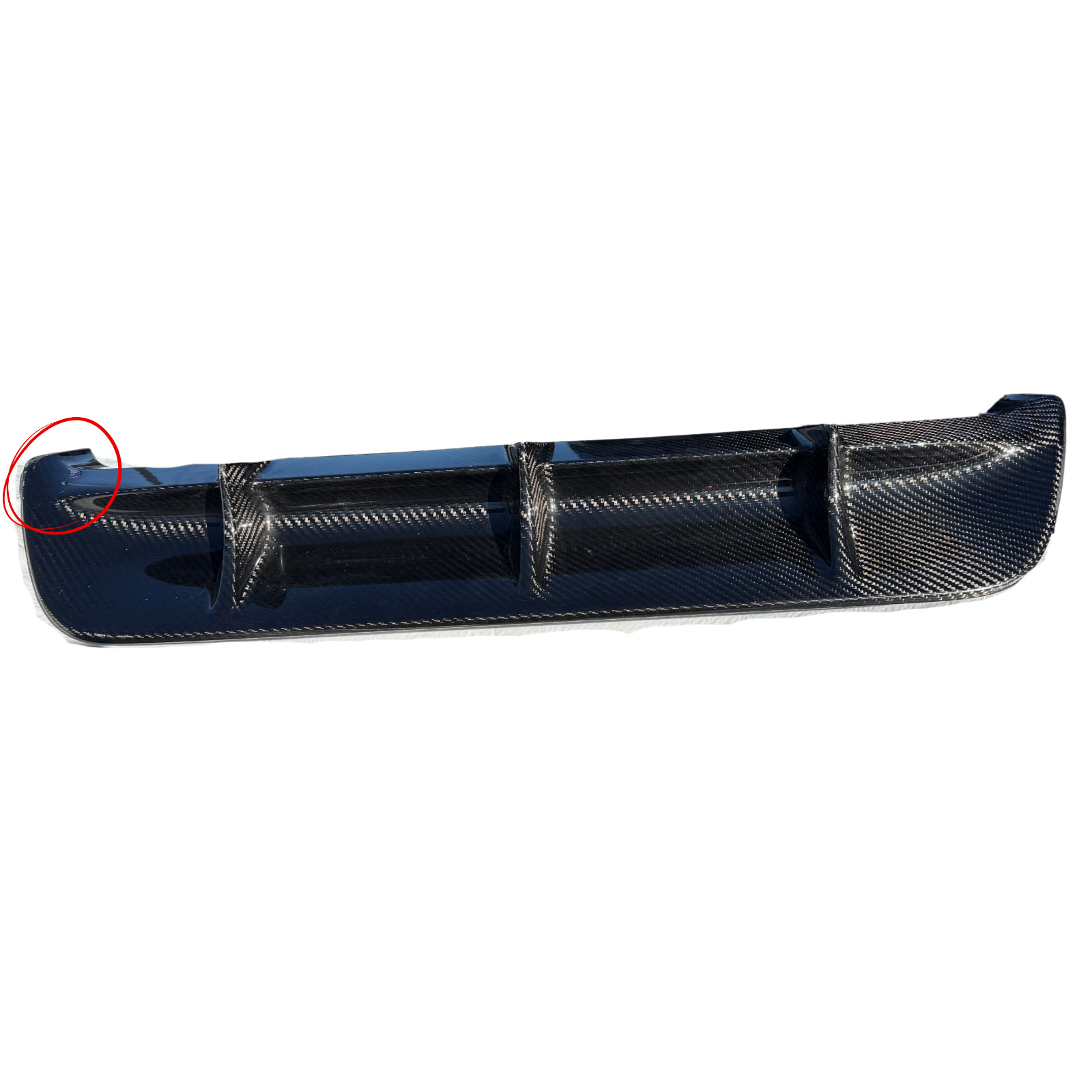 Genuine OEM Lexus RC F Rear Deflector – Carbon Fiber Part Number: 52453-24020
