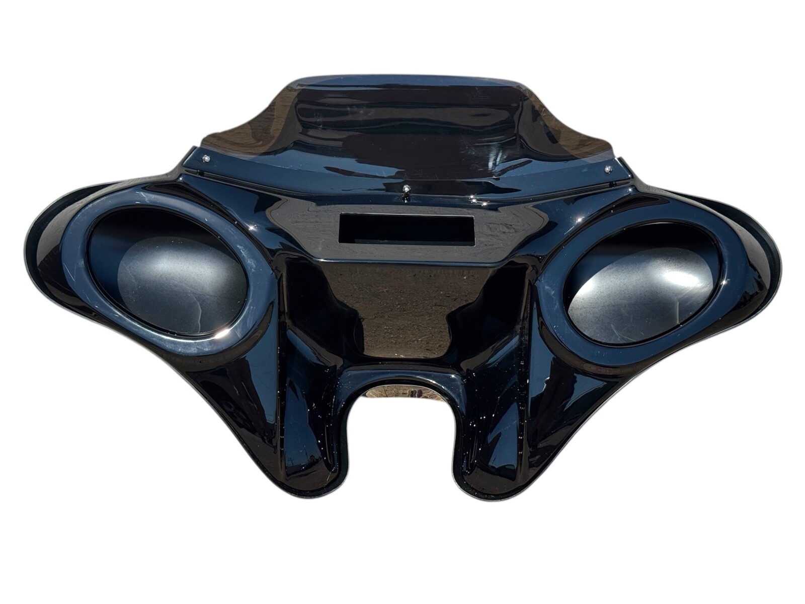 Honda Shadow Spirit 1100 Batwing Fairing GLOSSY DETACHABLE 6X9