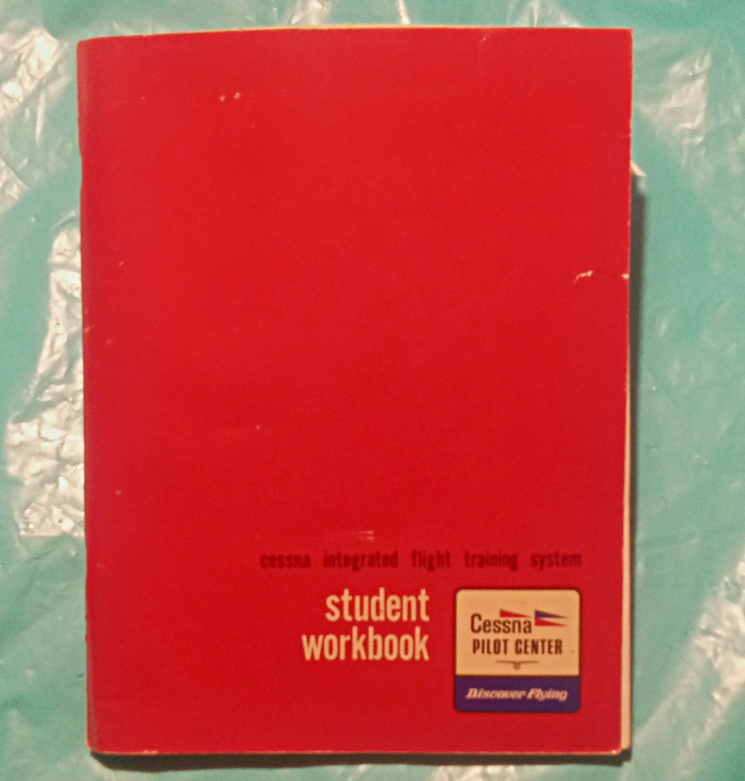Vintage Cessna Pilot Center Student Workbook Flight Training System Unmarked