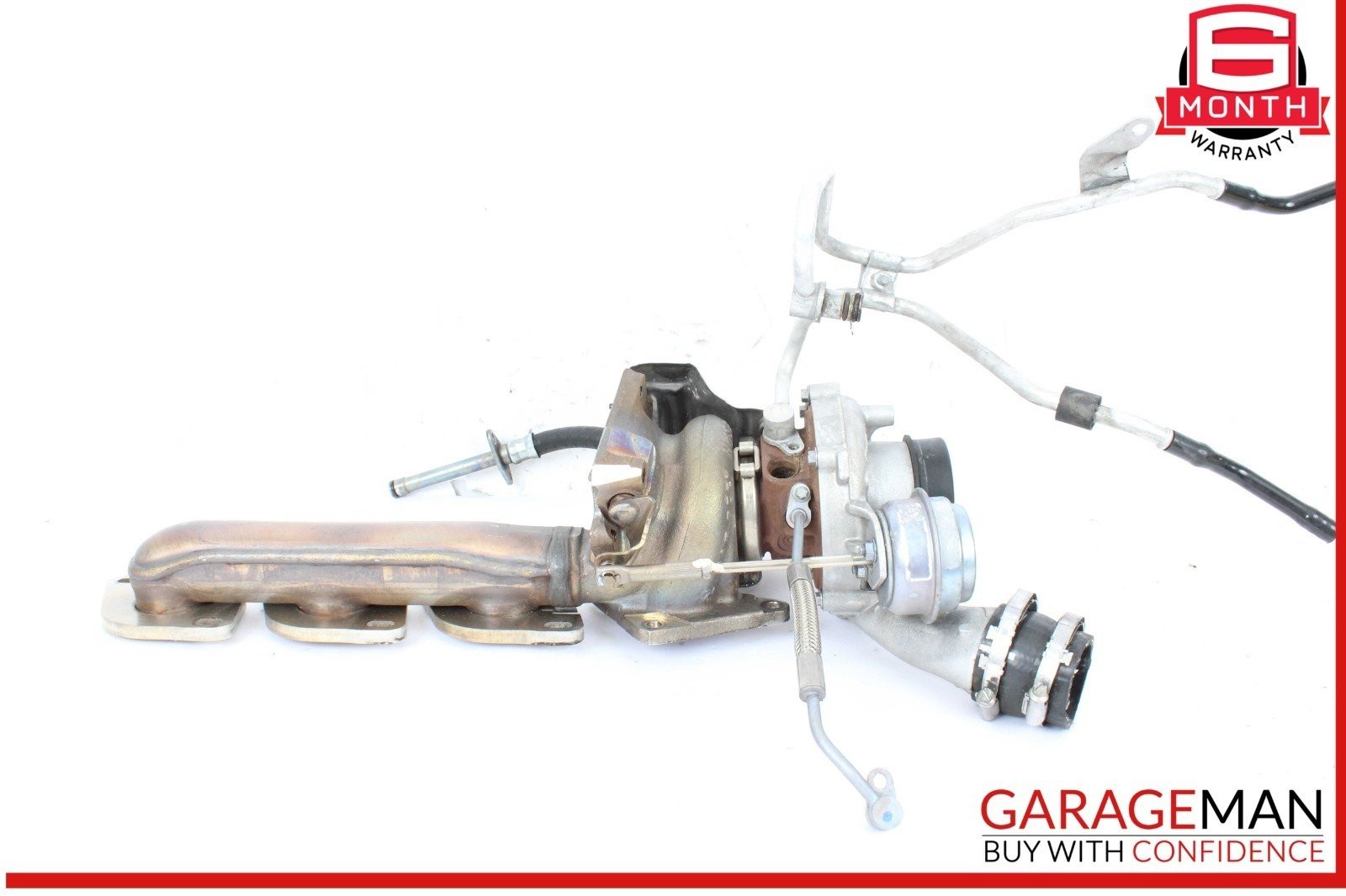 12-18 Mercedes W218 CLS550 E550 M278 Left Turbocharger Turbo Charger Manifold