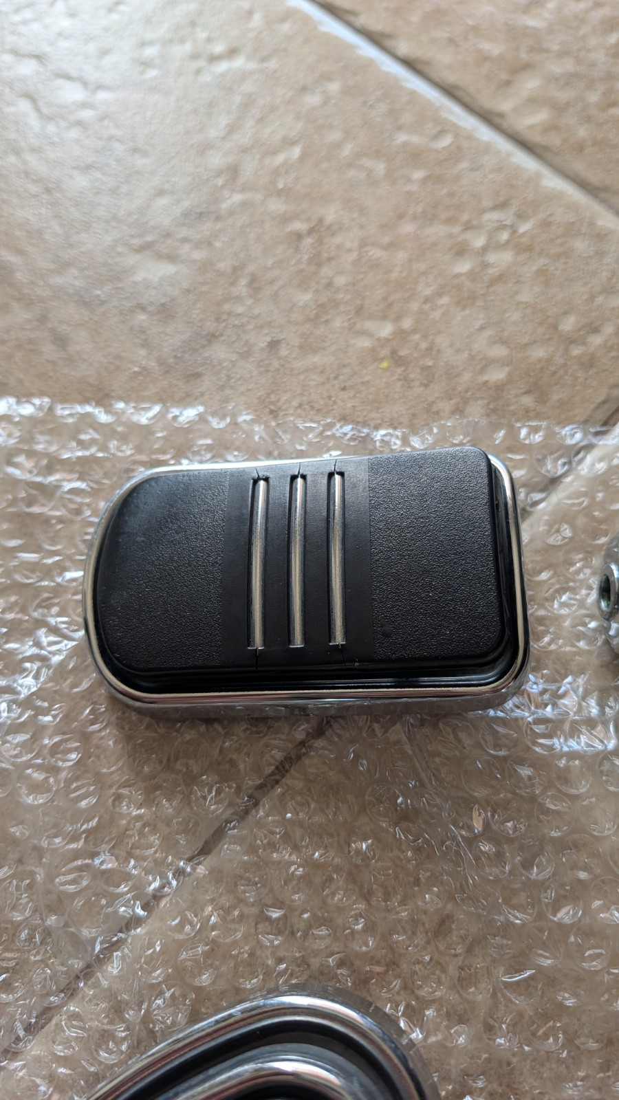 Harley-Davidson Touring OEM Streamliner Brake Pedal Pad & Black Base 42712-04