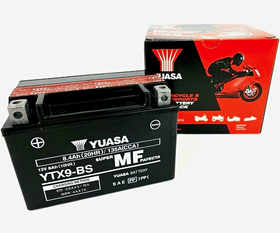 Yuasa YTX9-BS Motorcycle Battery NEW Yuasa YTX9-BS Motorcycle Battery NEW