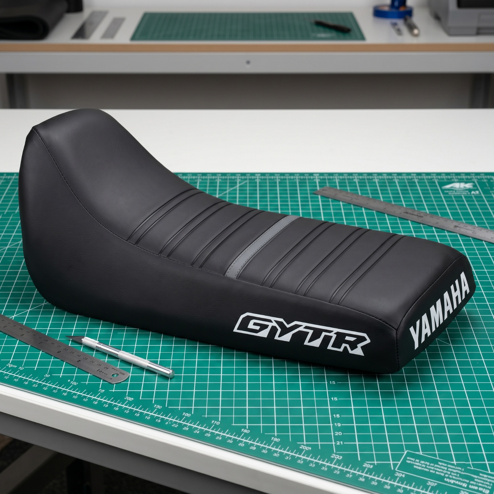 Yamaha Blaster 200 Seat Cover For 1988 To 2006 Black Vinyl Seat Cover