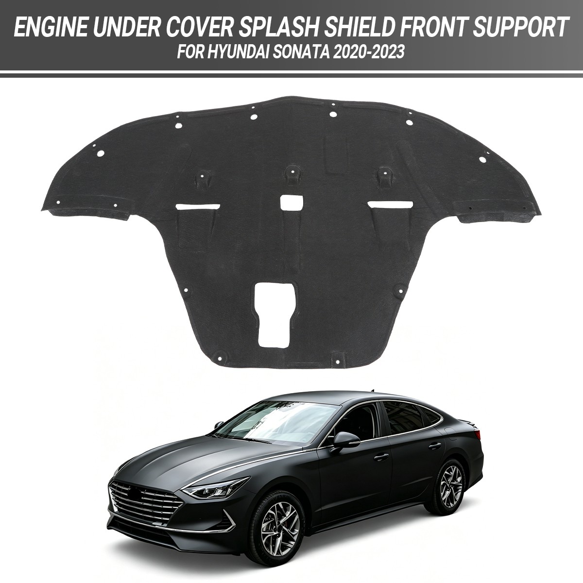 For 2020 2021 2022 2023 Hyundai Sonata Front Engine Splash Shield Under Cover