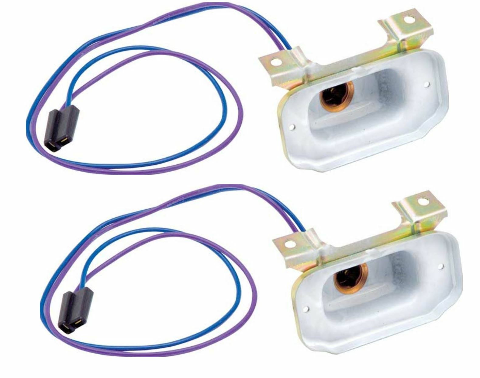 OER Reproduction Park Lamp Housing Set 1967 Pontiac Firebird Models OER Reproduction Park Lamp Housing Set 1967 Pontiac Firebird Models