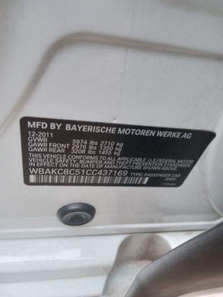 Passenger Strut Rear Air Spring Strut LWB Fits 09-12 BMW 750i 216838