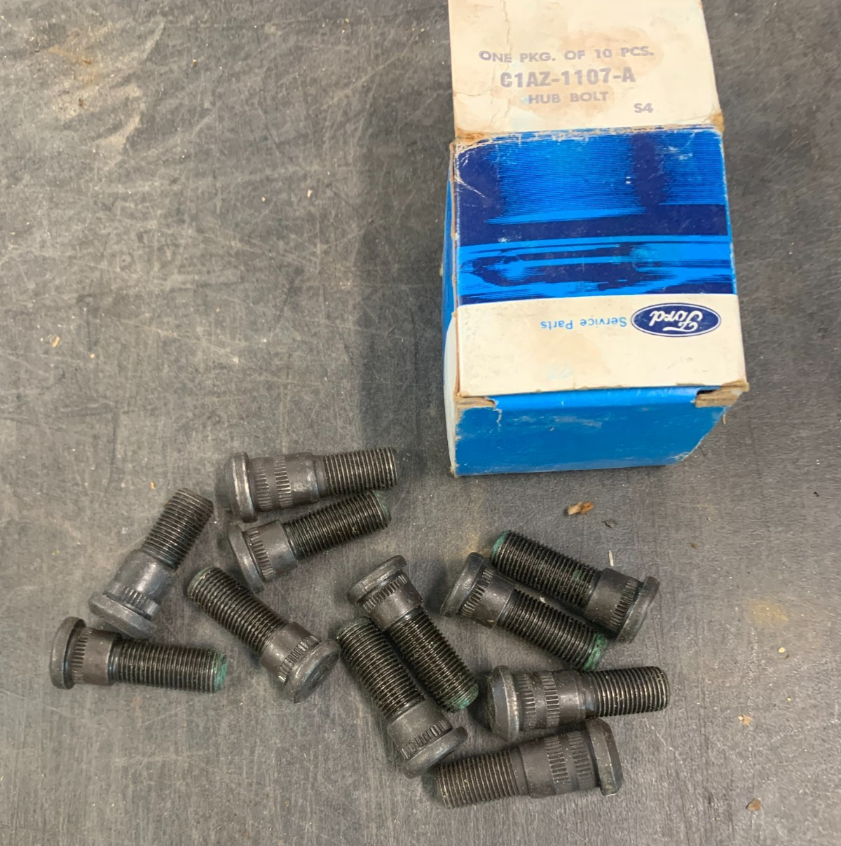 NOS 1961-1966 Ford Drum Brake Wheel Studs 1/2\