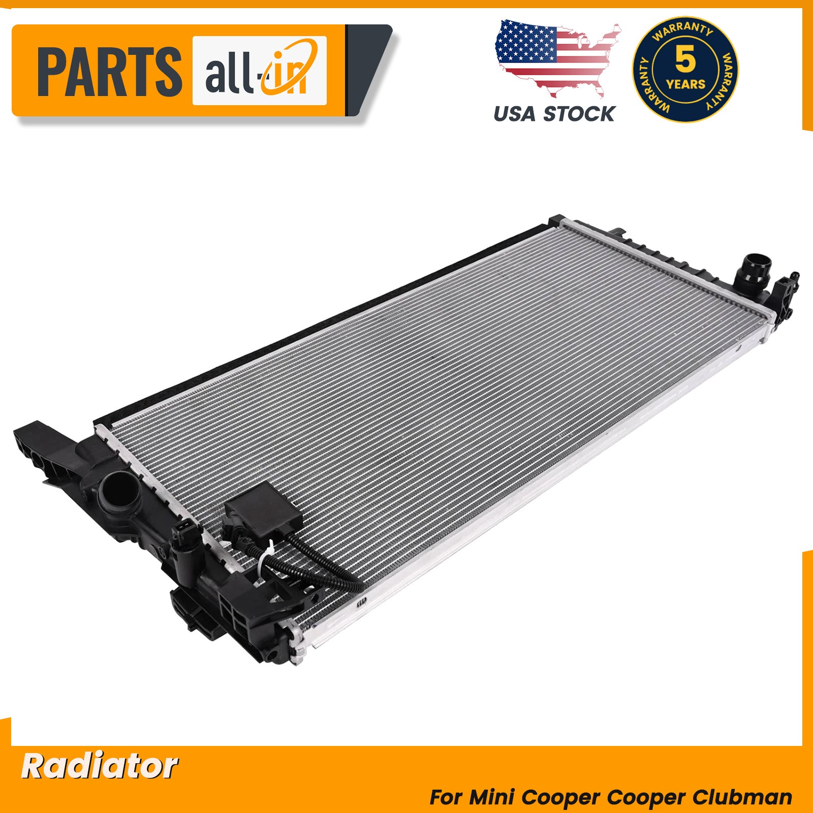 Fits Mini Cooper 2015 2016 Cooper Clubman 2019 Radiator 17117617638 13621433077
