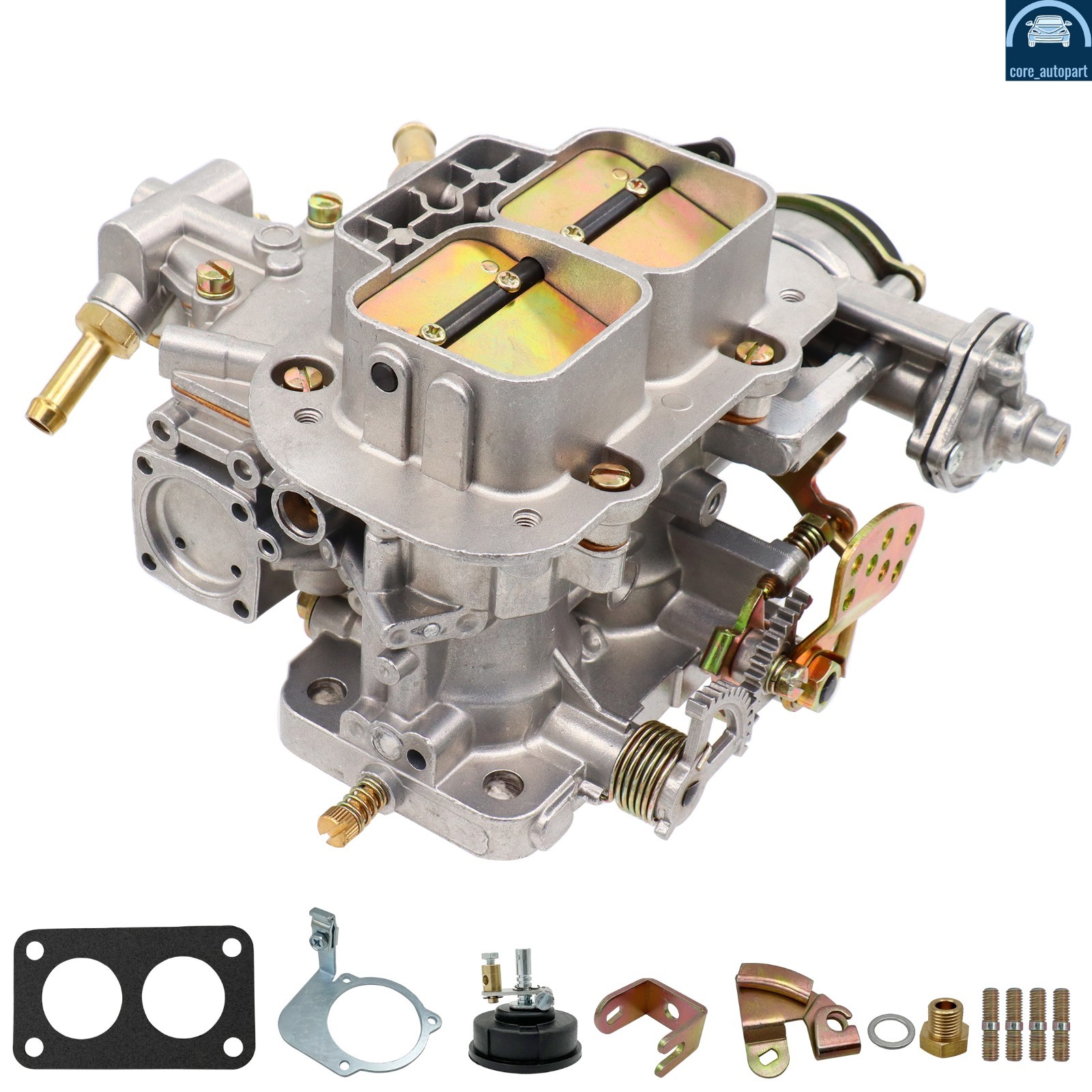 Carburetor & air filter assembly for Weber 38/38 Toyota Fiat Ford VW Dodge BMW