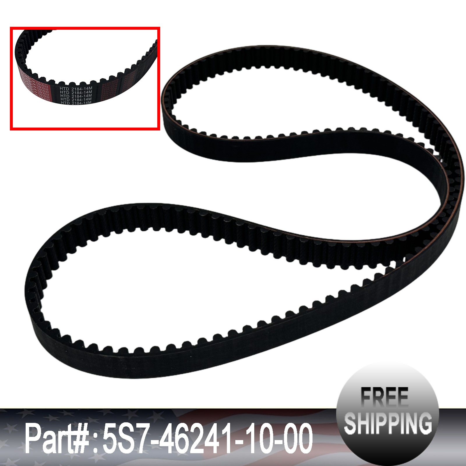 New V-Belt Drive For 2009-2017 Yamaha V-Star 950 XVS950 Tourer 5S7-46241-10-00