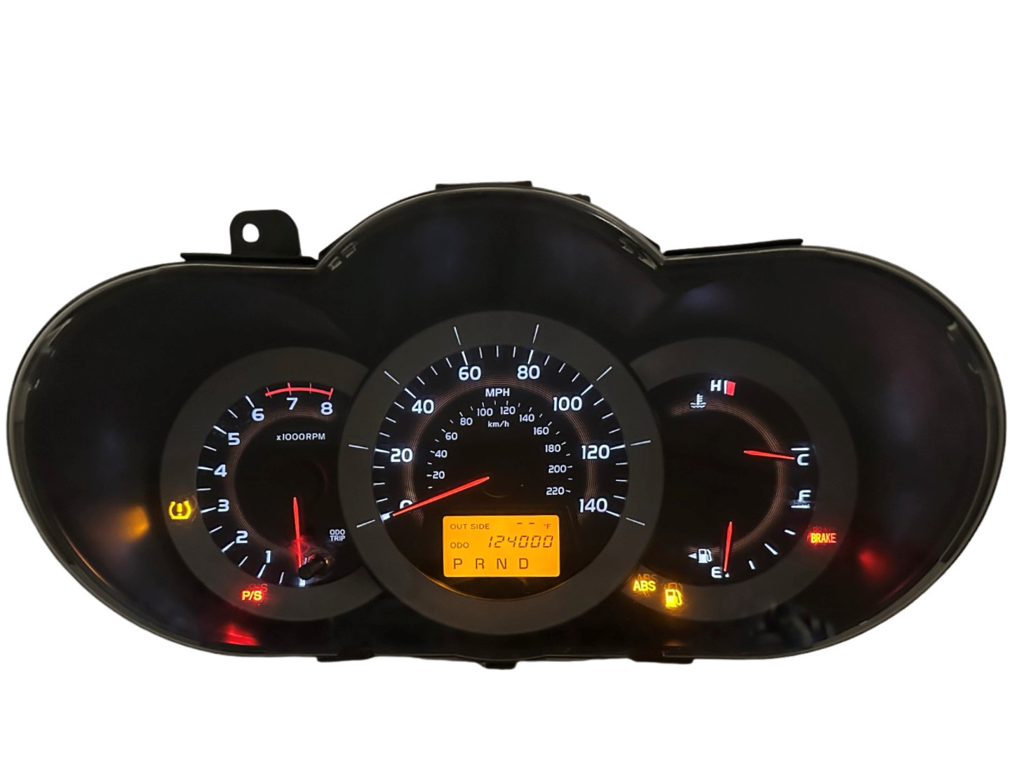 2006 - 2008 Toyota Rav4 4 Cylinder Speedometer Instrument Cluster 124,000 Miles