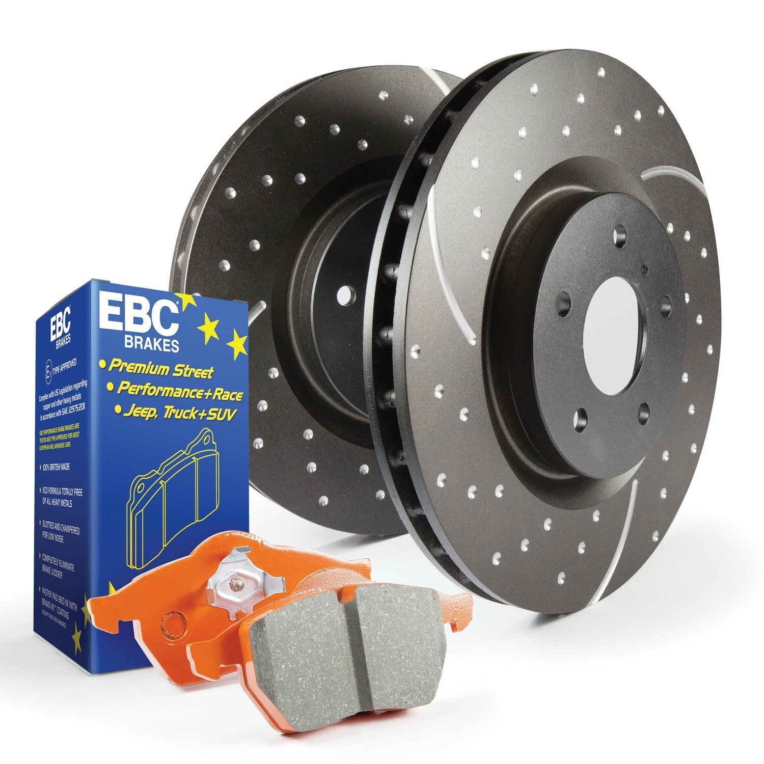 EBC S8 Brake Pad and Rotor Kit - S8KR1069 EBC S8 Brake Pad and Rotor Kit - S8KR1069