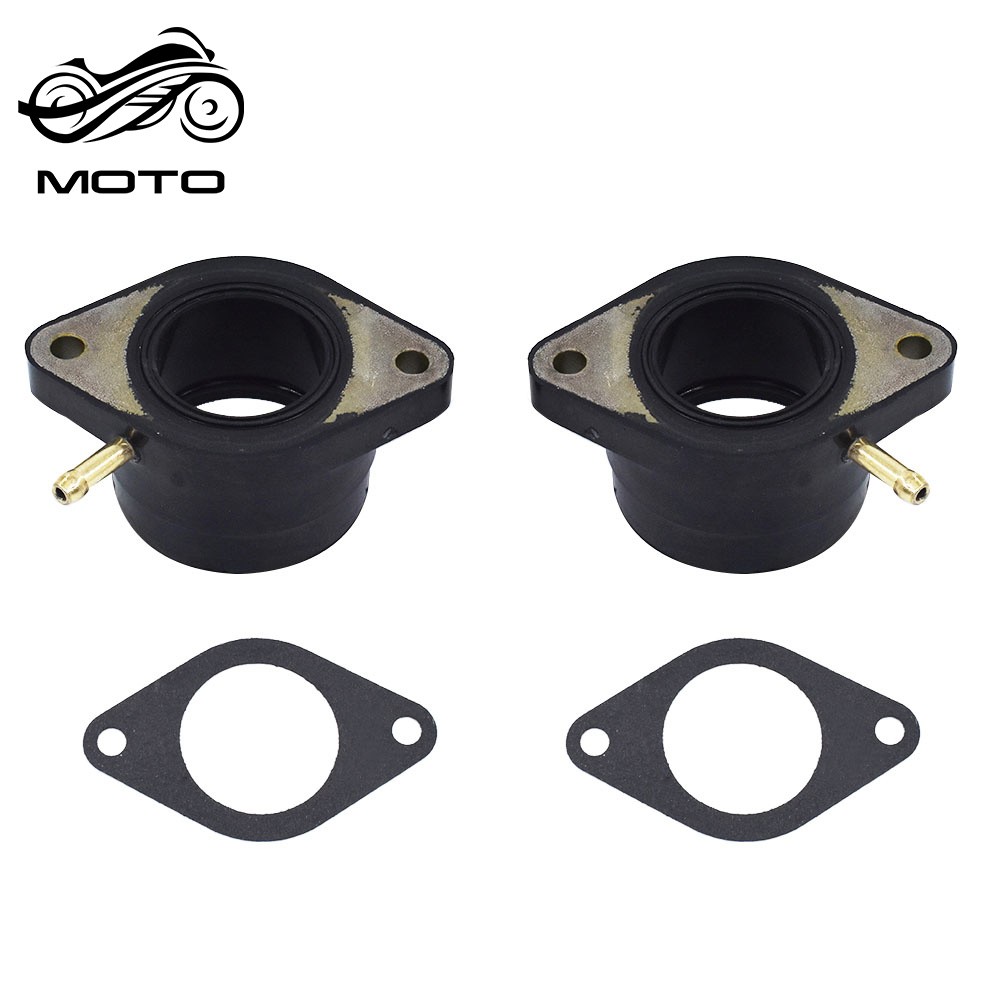 For Yamaha XS360 XS400 XS400R XS400 Carburetor Holder Intake Manifold Carb Boot