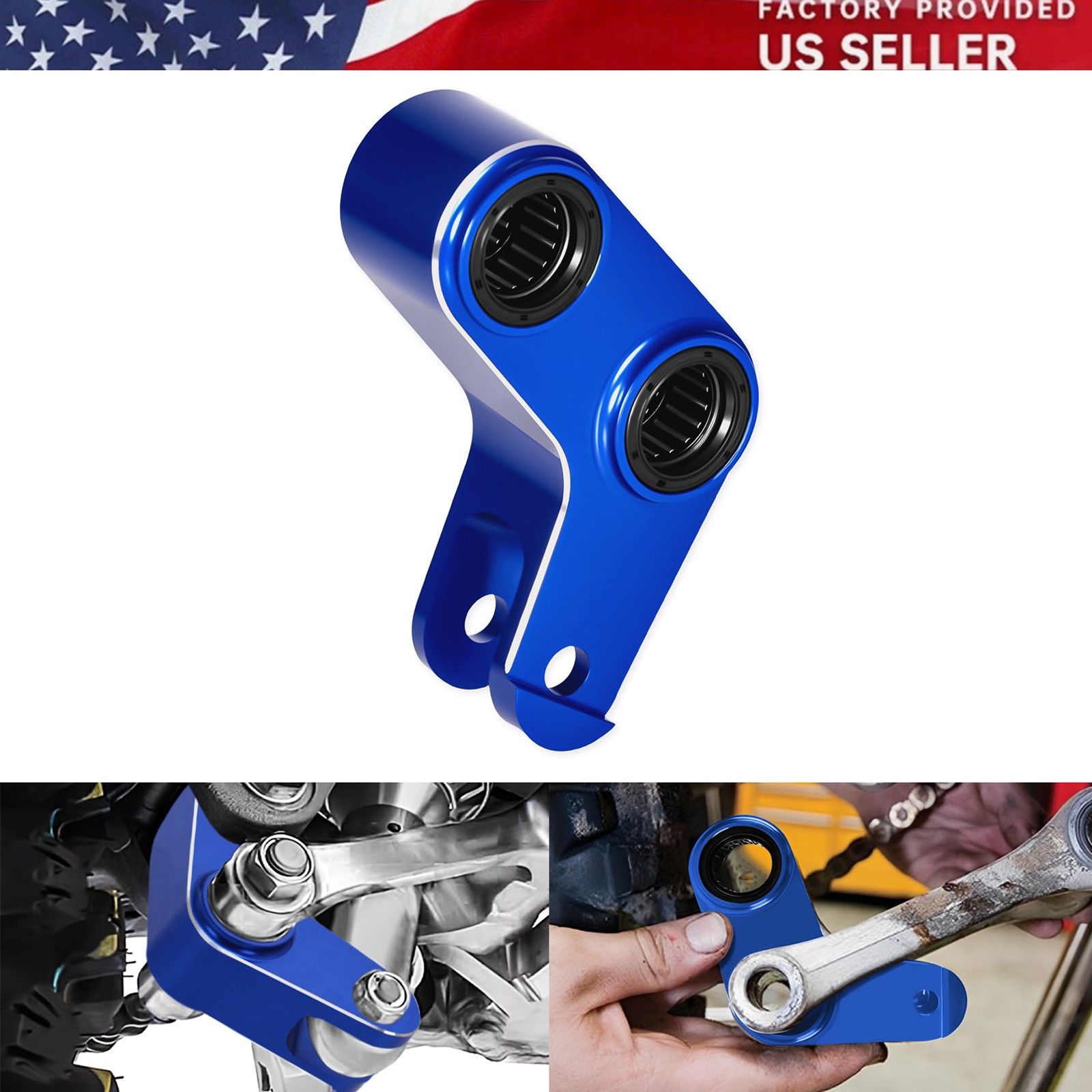 US CNC BLUE Lowering Link For Yamaha WR250F 2001-2004 WR450F YZ450F 2003-2004
