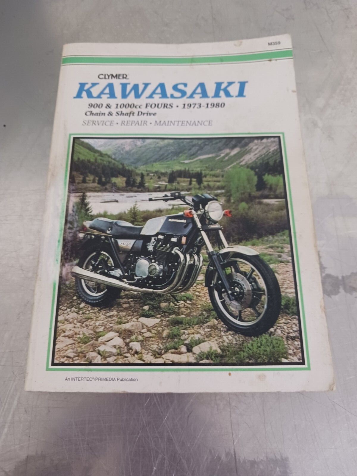 Kawasaki service repair and maintenance book 1973 - 80