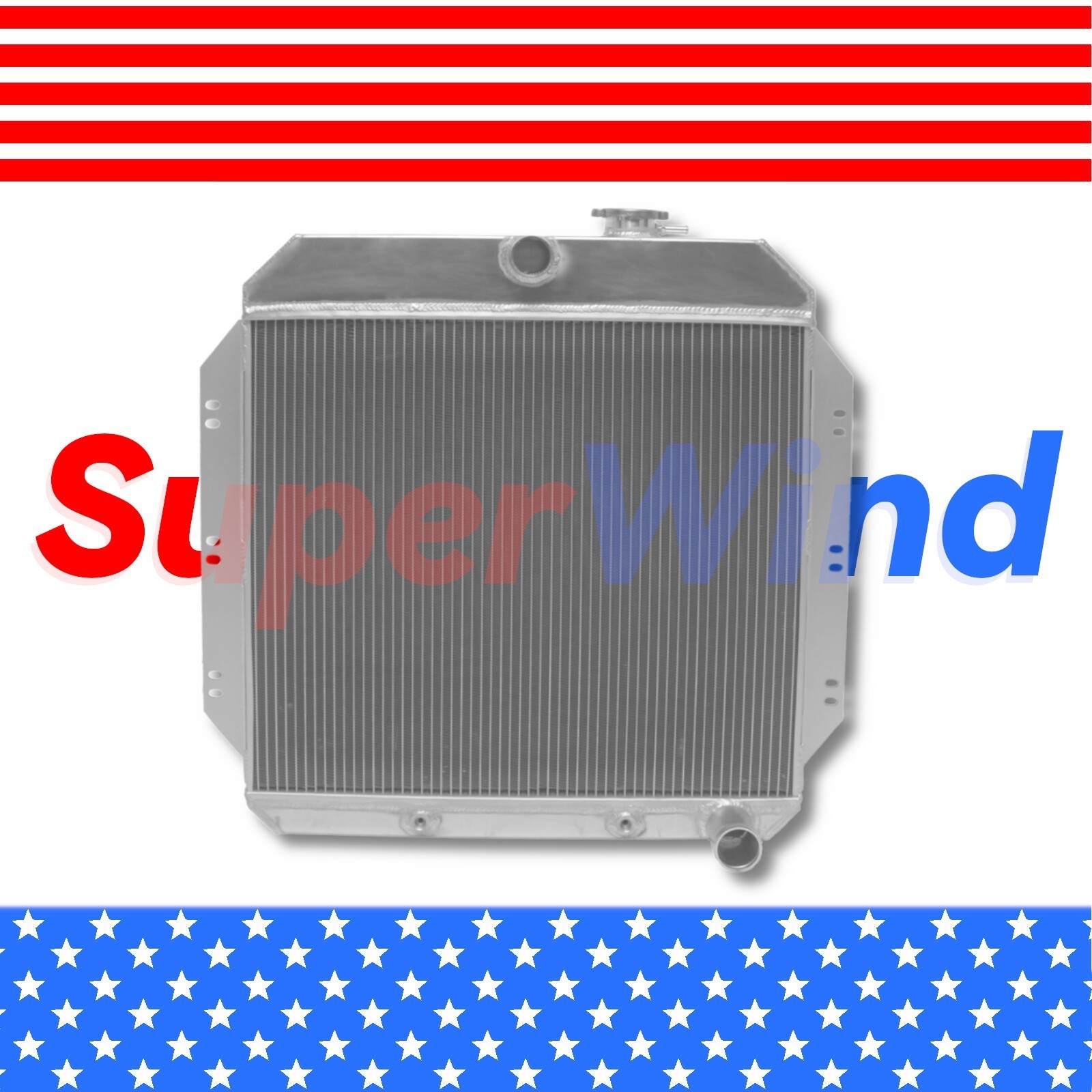 Radiator Motors fit 1960-1962 Chevy Chevrolet Truck 4.6L/4.3 3.8L Aluminum