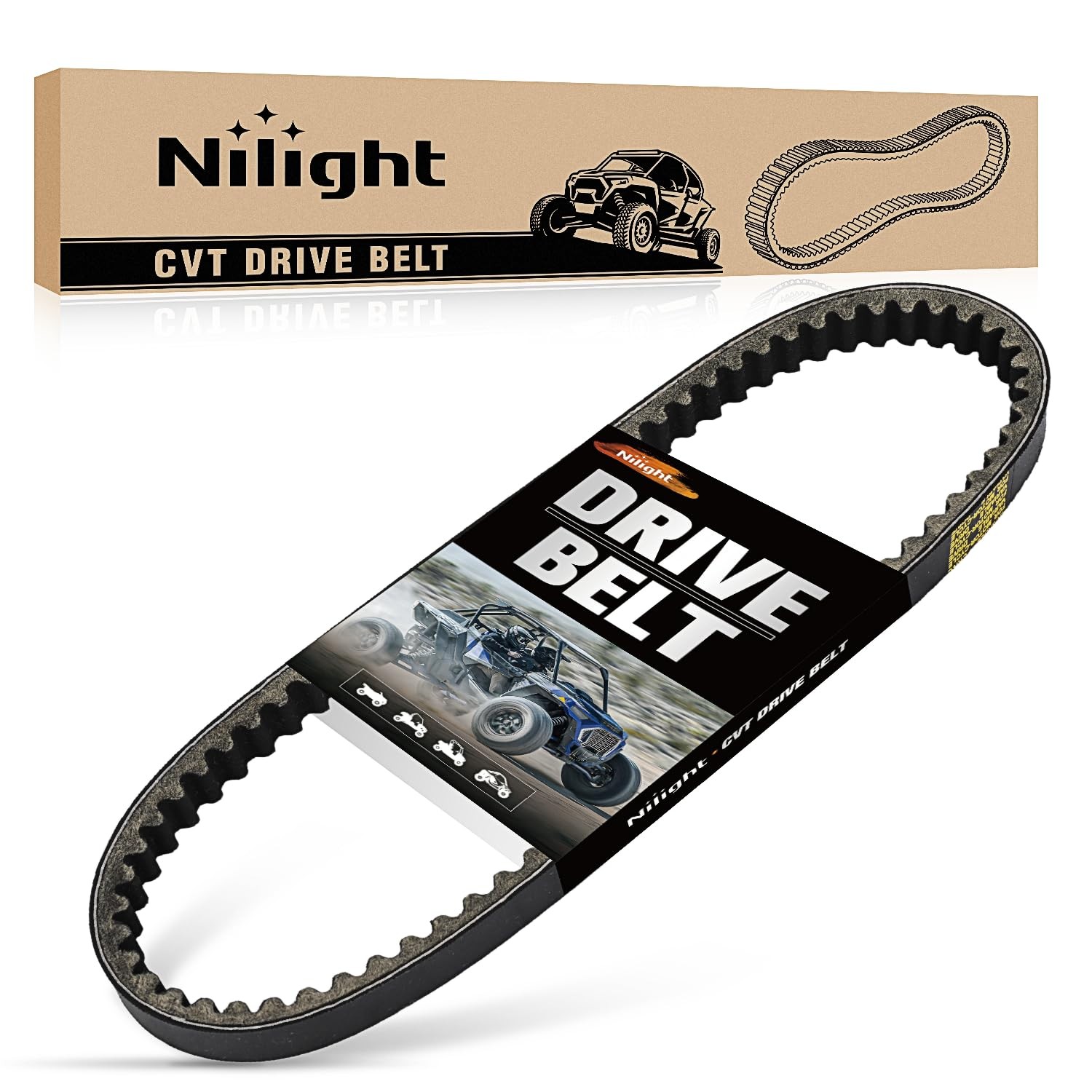 Nilight 835-20-30 CVT Drive For GY6 125cc 150cc 152QMI/157QMJ Engine, Black Nilight 835-20-30 CVT Drive For GY6 125cc 150cc 152QMI/157QMJ Engine, Black