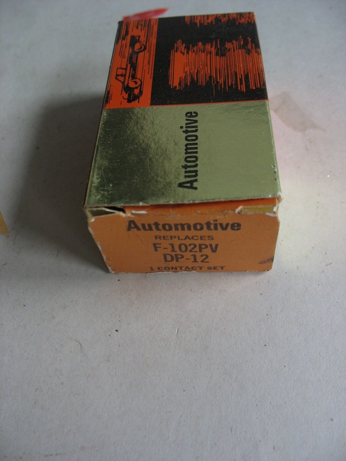 New Vintage NOS Automotive GM Ignition Contact Set / Points F-102PV DP-12 New Vintage NOS Automotive GM Ignition Contact Set / Points F-102PV DP-12