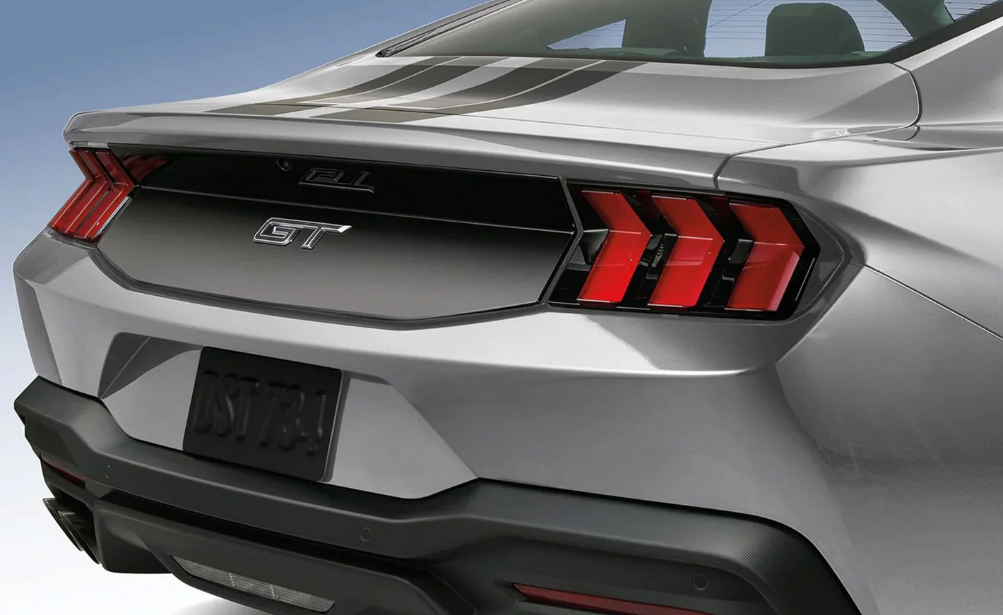 2024-26 Mustang Mustang Trunk Applique - Satin Black by Ford VPR3Z-99425A34-A
