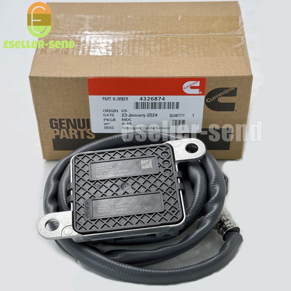 NEW SENSOR,NITROGEN OXIDE OEM 4326874 SUPERCED P/N 4326874RX 11.0L 15.0L