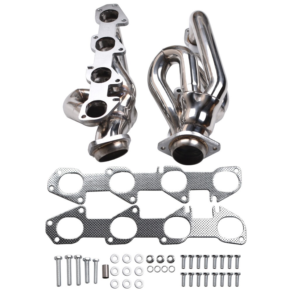 For Dodge Ram 1500 5.7L HEMI V8 2009-2018 Truck Pick Up Shorty Exhaust Headers