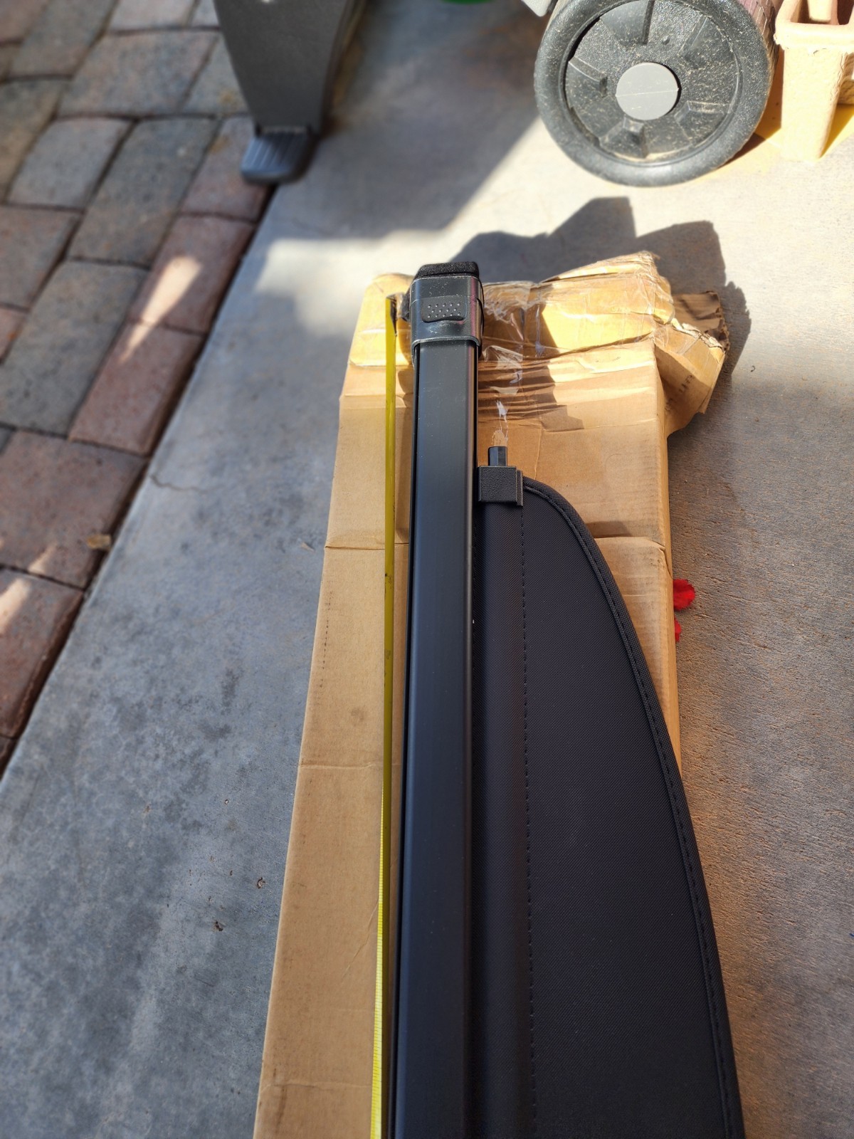 Universal Replacement Rear Trunk Cargo Cover 54.4 In Open Box