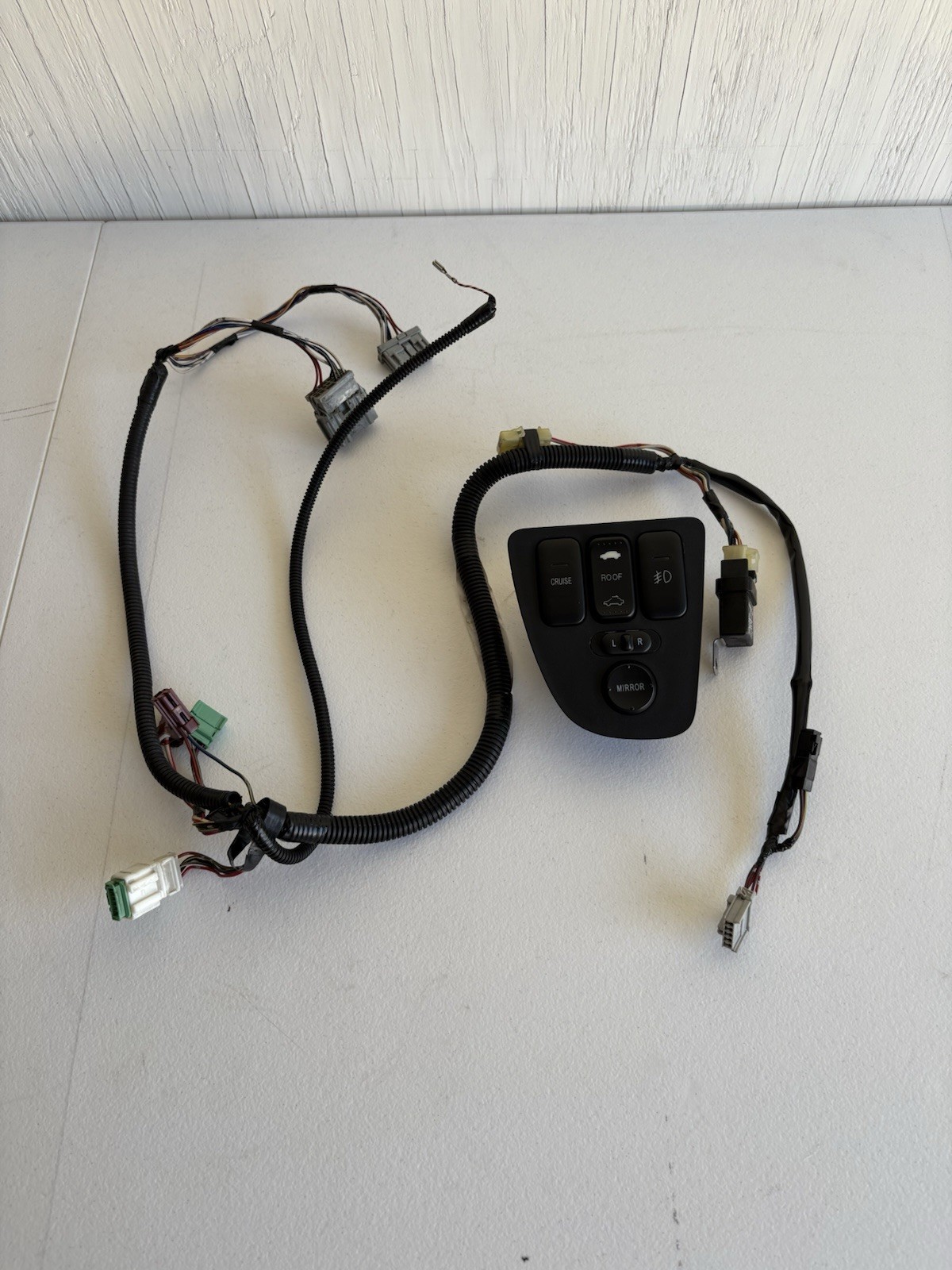 02-06 Acura Rsx Base Type S Fog Light Switch & Harness Oem 02-06 Acura Rsx Base Type S Fog Light Switch & Harness Oem