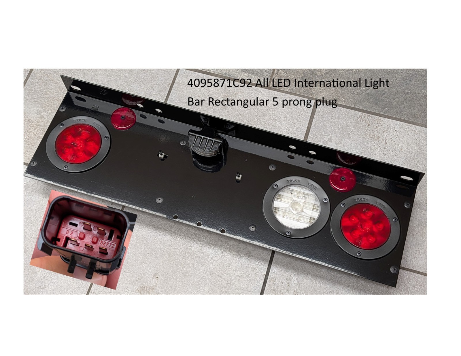 4095871C92 International Tail Light Panel Bar LT Prostar HX RH Lonestar Trucks