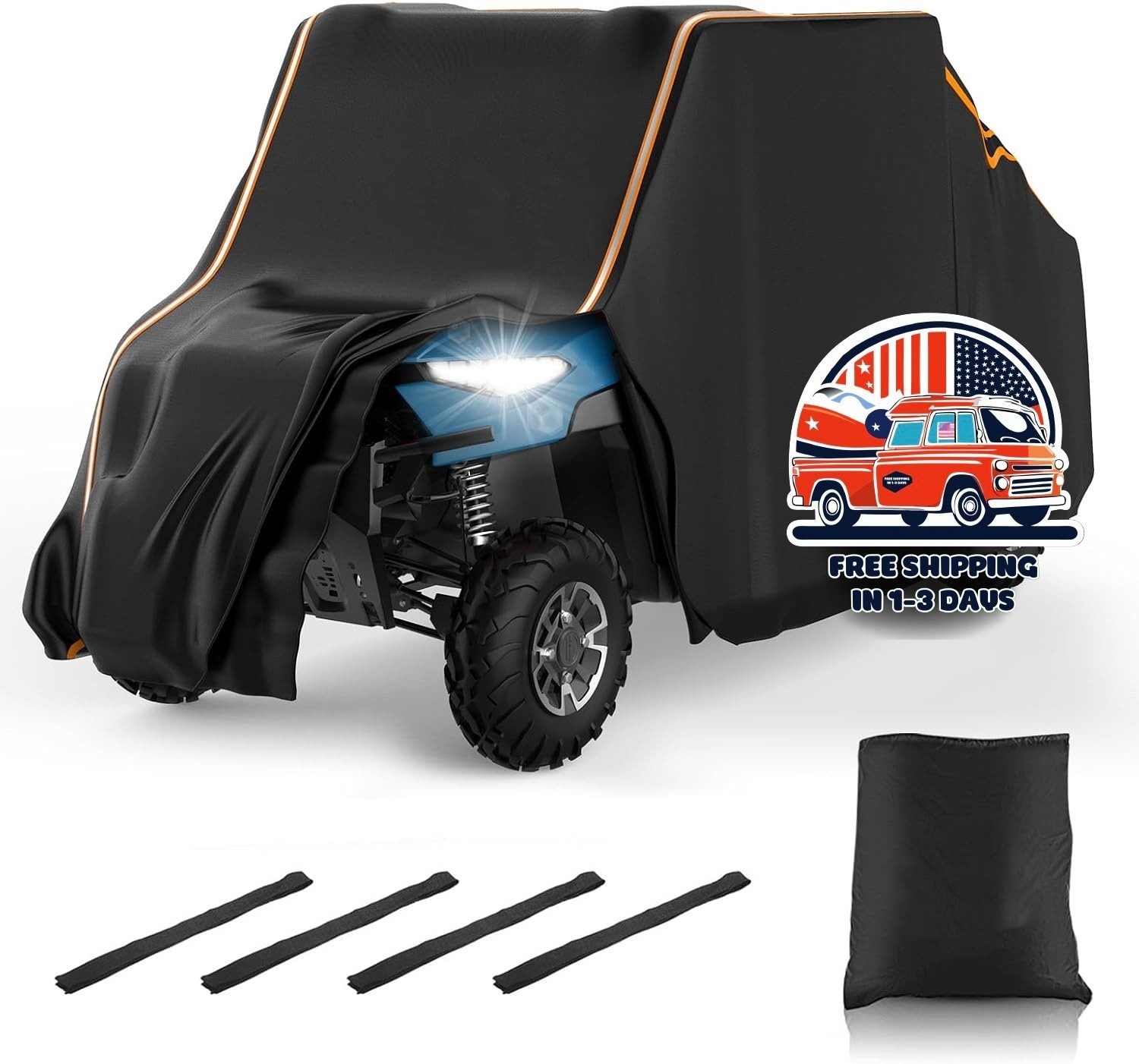 Funda Impermeable UTV 4-6 Plazas Para Polaris Ranger RZR Crew Talon Pioneer 420D Funda Impermeable UTV 4-6 Plazas Para Polaris Ranger RZR Crew Talon Pioneer 420D