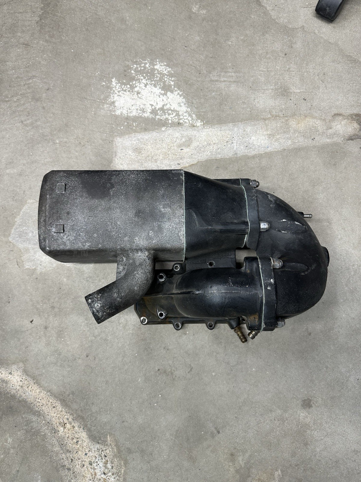 1987-1995 Kawasaki Js550 550sx Exhaust Pipe And Manifold 1987-1995 Kawasaki Js550 550sx Exhaust Pipe And Manifold