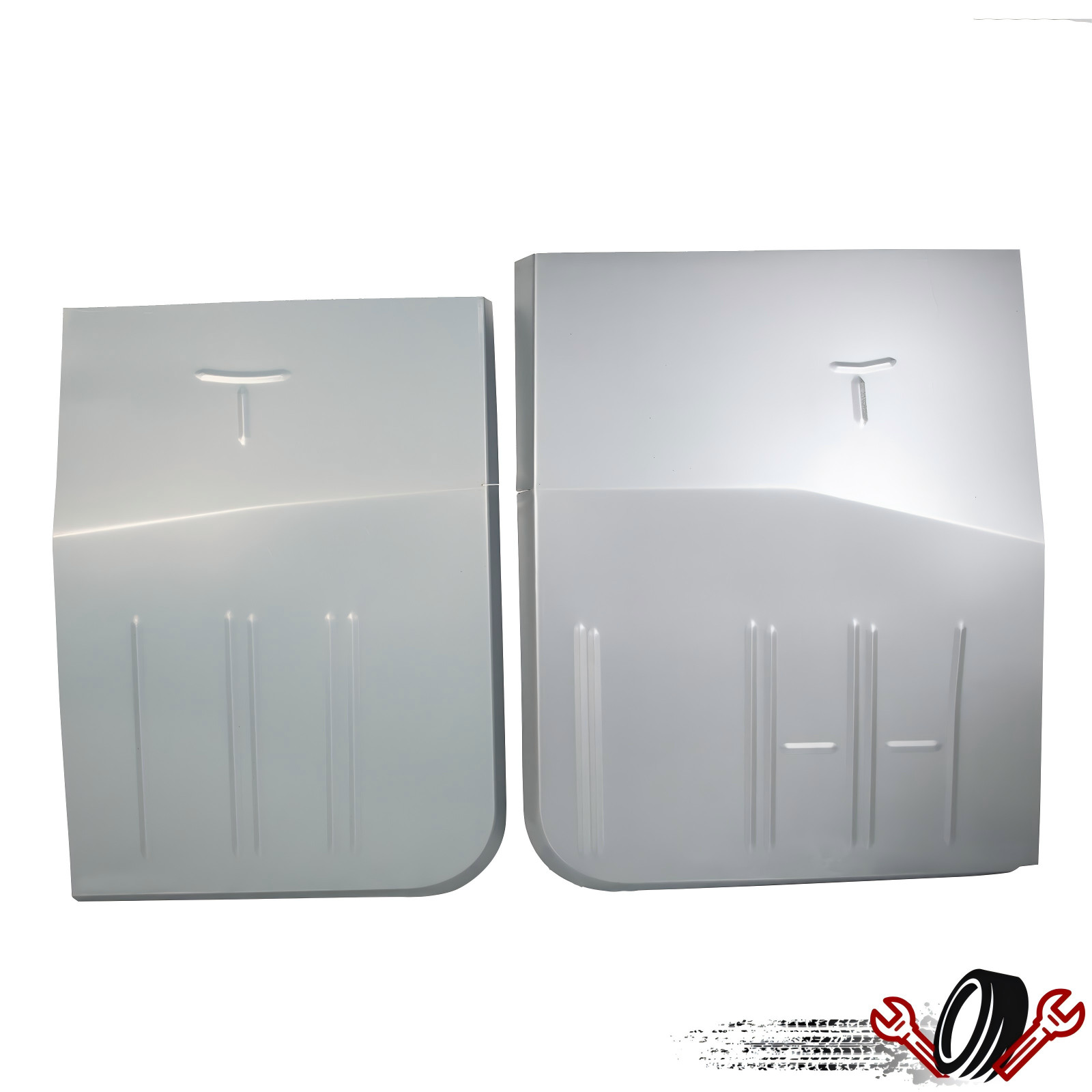 For 1967-1979 Ford F-100 F-150 F-250 F-350 & Bronco Front Floor Pan Pair Steel