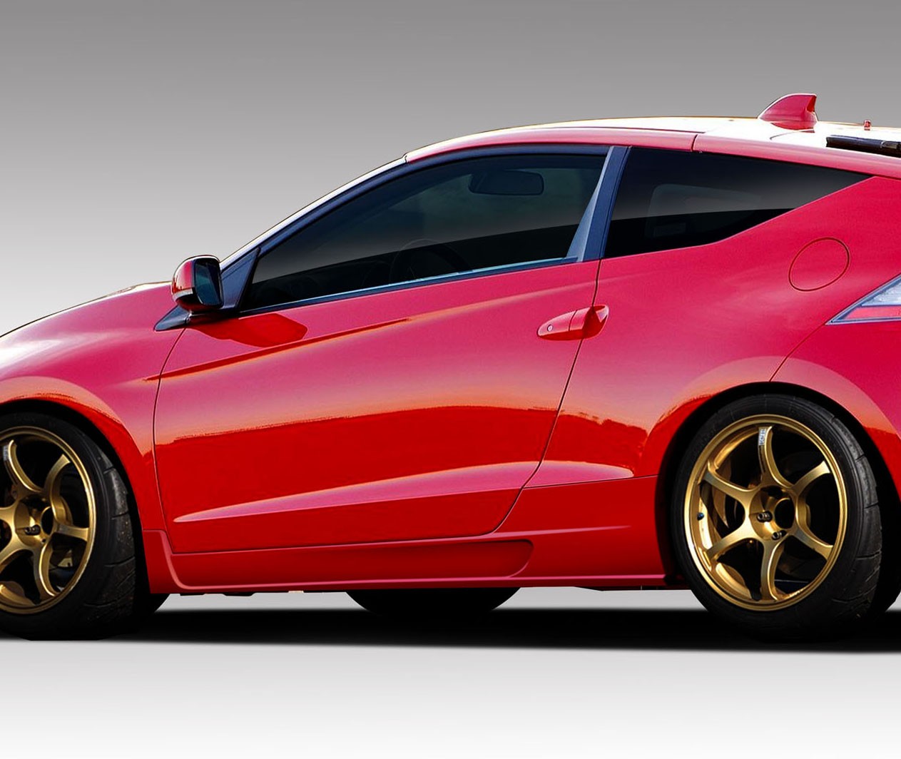 For 2011-2016 CR-Z Duraflex Equinox Side Skirt Rocker Panels - 2 Piece