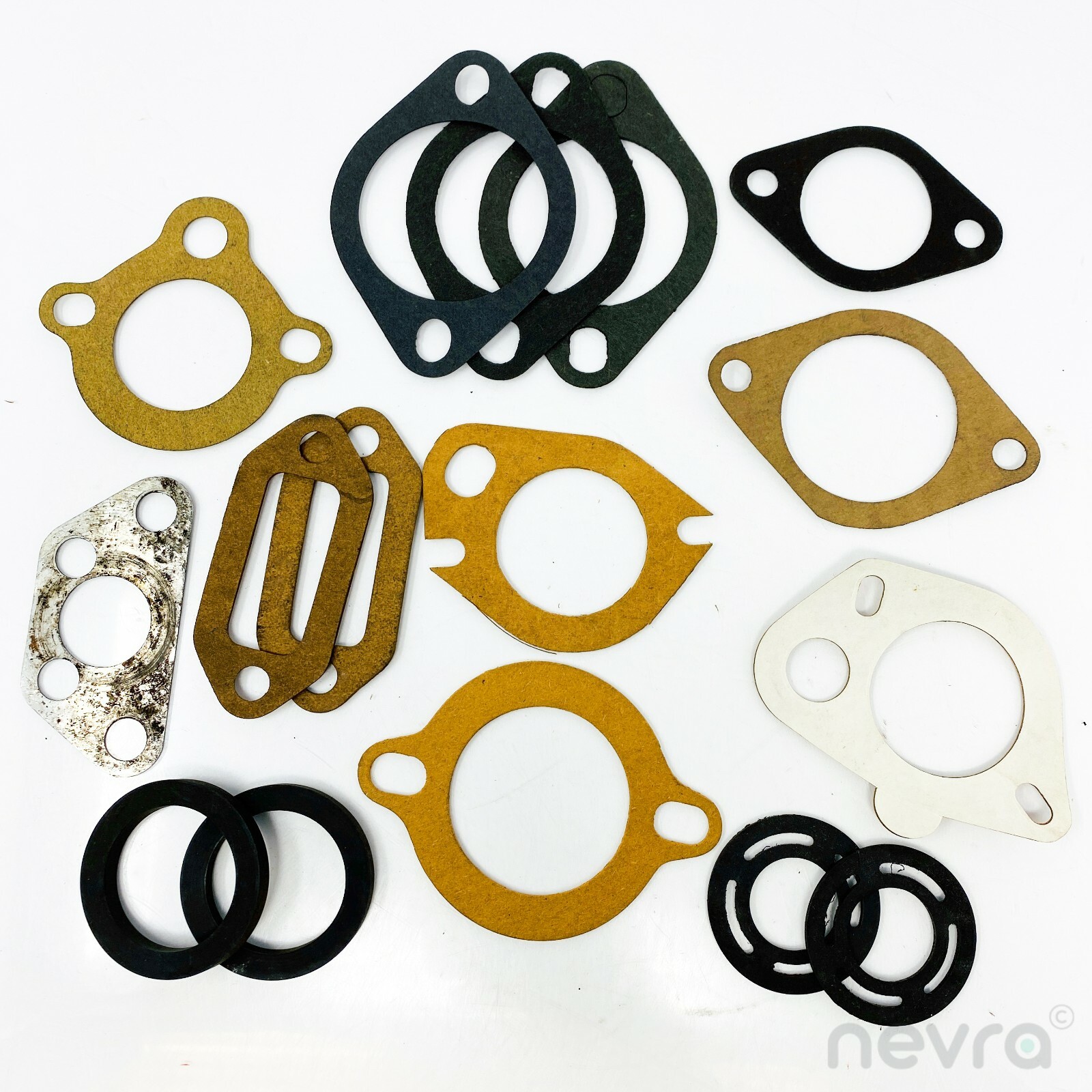11 Different Truck& Bus Engine Thermostat Coolant Housing Gaskets (Lot of 16)