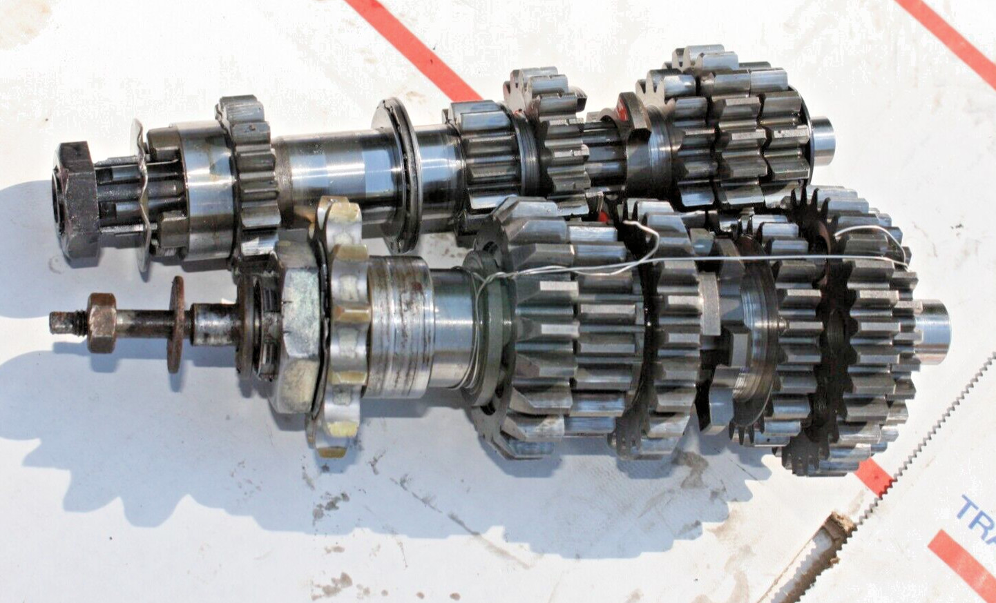 1970-71 Suzuki TC90 / 90cc OEM  TRANSMISSION  VIN#TC90-58421